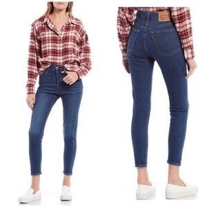 Levi’s High Rise Wedgie Skinny Jeans Sz 27